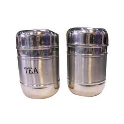 Stainless Steel Tea Sugar Canister
