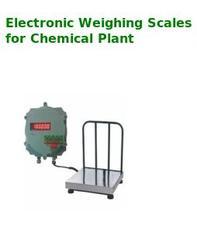 Electronic Weighing Scales For Chemical Plant