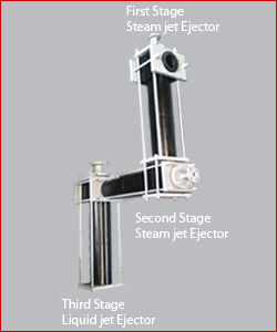 Multi-Stage Steam Jet Ejectors