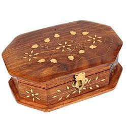 Oval Wooden Box