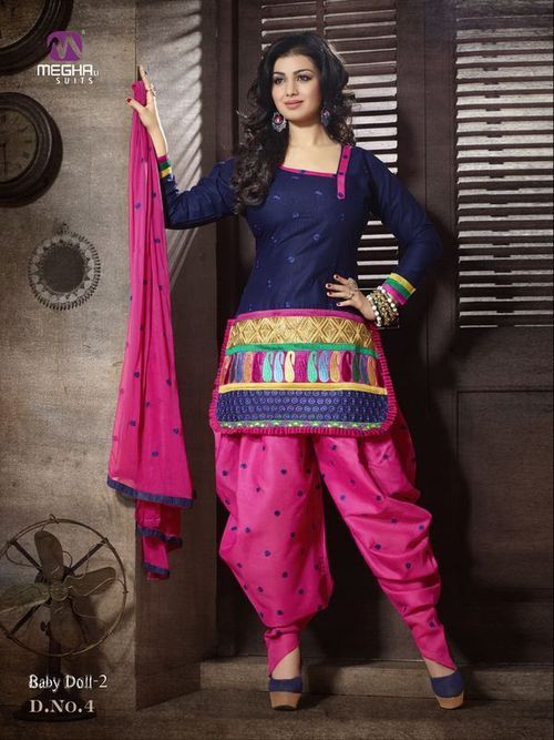 Patiala Salwar Kameez  Density: Low