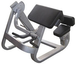 Bicep Preacher Curl Plate Loaded Machine