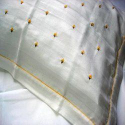 Embroidered Pillow Cover - High-Quality Thread, Handcrafted Design | Shrink Resistant, World-Class Decor