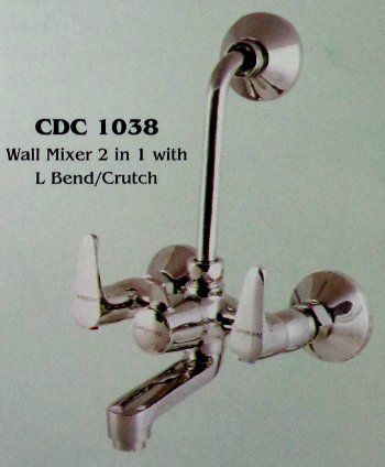 Wall Mixer 2 in 1 With L Bend/Crutch (CDC-1038)