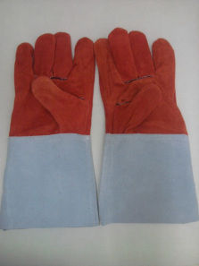 Industrial Leather Hand Gloves