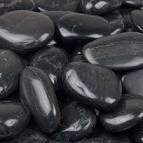 Decorative Black River Pebble