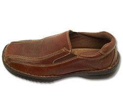 Cow Siesta Cognac Color Casual Shoes