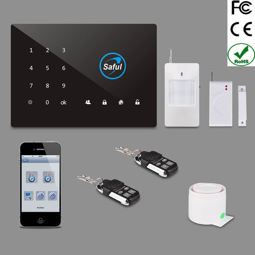 Gsm Intelligent Burglar Alarm System