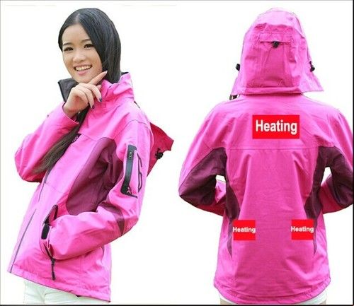 Ski Jacket With Automatic Battery Heating System Application: For Isolation