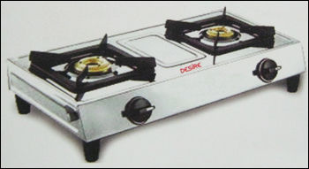 Stainless Steel Gas Stove - Aesthetically Designed, Precision Engineered for High Performance and Durable Life