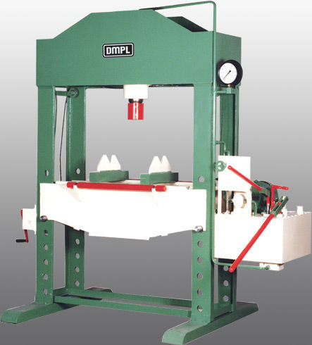 Hand Cum Power Operated Hydraulic Press