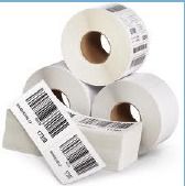 Round Brilliant Cut Zebra Printer Labels