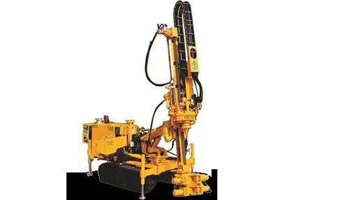 Blast Hole Drill - Crawler Mounted, 114-171 mm Diameter, Up to 18 m Drilling Depth | Heavy Duty Structural Steel, Single Man Operation