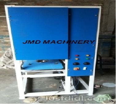 Blue And White Fully Automatic Single Die Paper Plate Machine