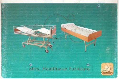 Hospital Bed - Durable Steel Frame, Adjustable Height Features for Enhanced Patient Comfort and Support