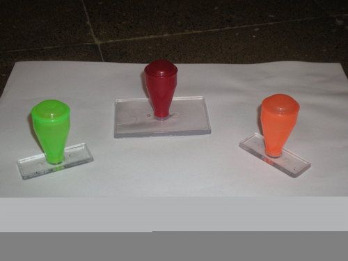 Plastic Mount For Rubber Stamp