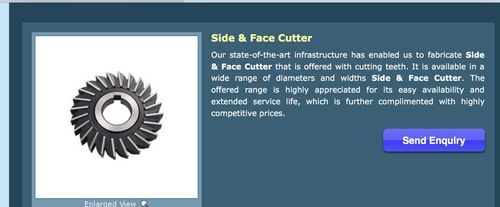 Side and Face Cutter