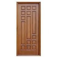 Polished Wood Laminated Door