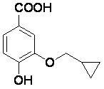 3-(Cyclopropylmethoxy)-4-hydroxybenzoic Acid