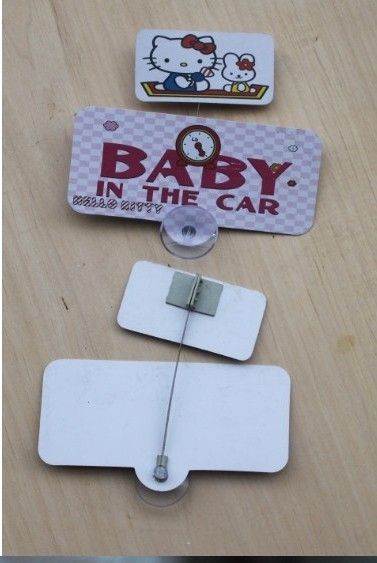 Baby in the Car Hello Kitty Magnet Car Stickers