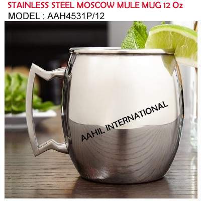 Ss Moscow Mule Mugs