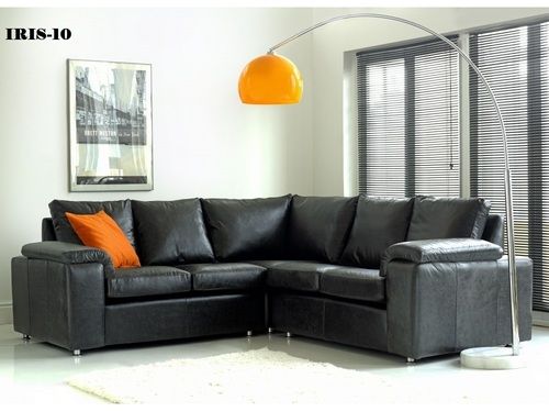 Leather Corner Sofa Set (IRIS-10)