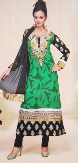 Printed Ladies Salware Kameez