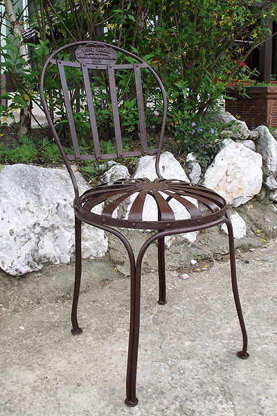 Wrought Iron - Chair (Carre H12)