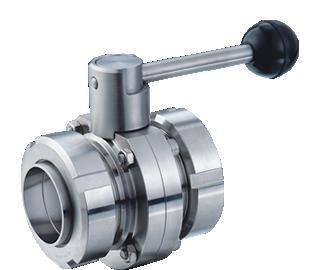 Hygienic Butterfly Valve Union Ended