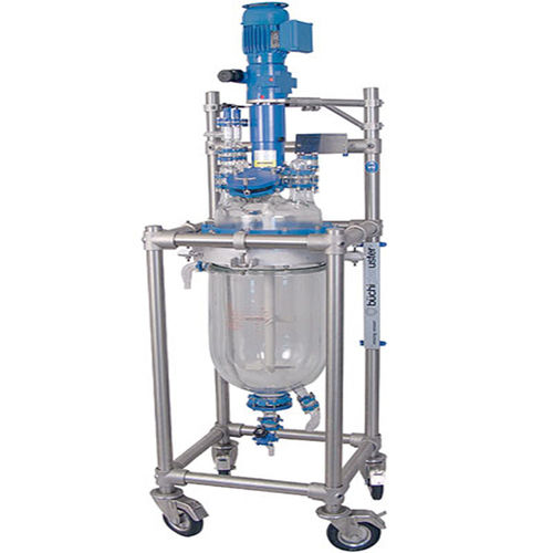 Blue Sail R 10L-100L Laboratory Double Layer Jacketed Glass Reactor