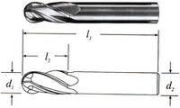 Carbide Ball Nose End Mill