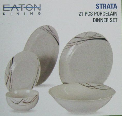 Porcelain Dinner Set (Strata) Application: Architectural