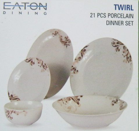 Porcelain Dinner Set (Twirl)