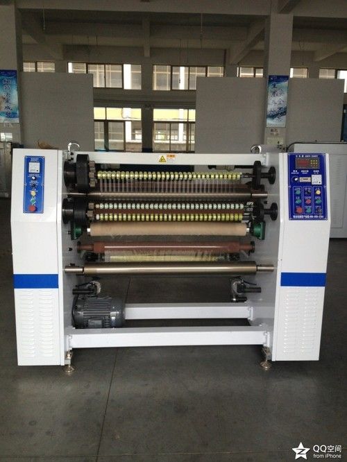 Tape Slitting Machine - 1760x160x150 cm | Four Shaft Winding, Pneumatic Control, Adjustable Tension, High-Speed Operation