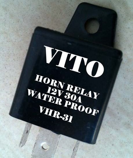 Horn Relay - 12/24V - 10/20/30/40A | Waterproof, Shockproof ABS Body