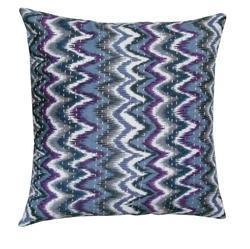 Indian Handmade Kantha Zig Zag Kantha Cushion Cover