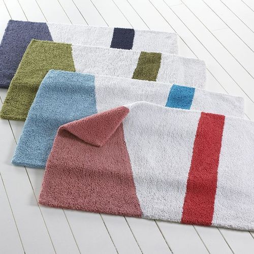 Reversible Bath Mats - Premium Quality Fabric Highly Absorbent Easy to Wash Durable Design