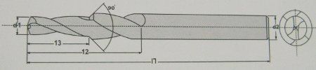 Solid Carbide Step Drill (M-105)