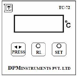  डिजिटल तापमान नियंत्रक (TC-72) 