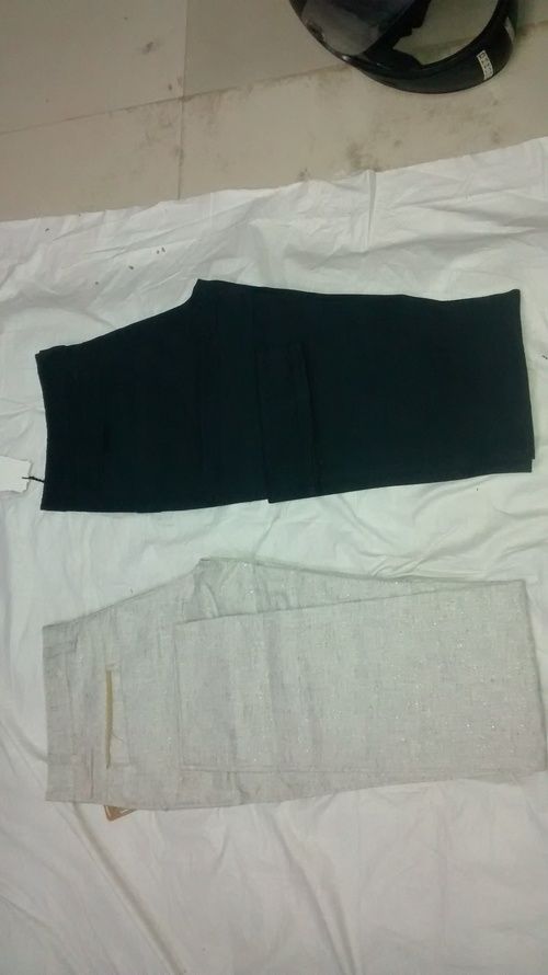 Men Cotton And Linen Trousers