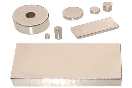 NdFeB Permanent Magnet - Neodymium Iron Boron Material , Superior Grade Performance with Enhanced Magnetic Strength