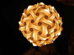 Mesmerizing Look Fiber Plastic Lamp Shade