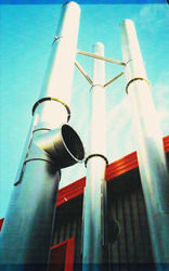 Mild Steel Chimney Fabrication Service