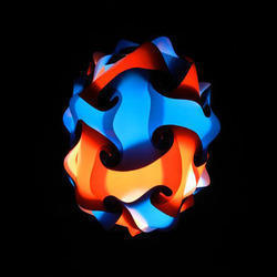 Multi Colour Fiber Plastic Lamp Shade