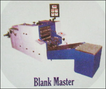 Blank Master Printing Machine