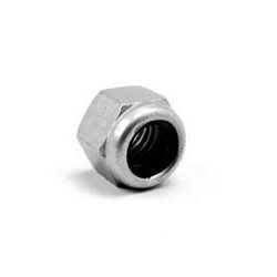 Hex Nylon Insert Lock Nut - Stainless Steel Construction | Ideal for Sugar, Cement, and Allied Industries