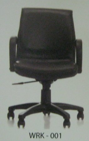 Office Chair (WRK-001) - Mesh, Black | Comfortable, Durable, Stylish