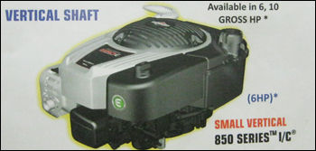 6HP Small Vertical Shaft Petrol Engine (850 Series)