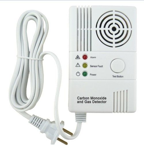 Carbon Monoxide And Gas Leak Detector Alarm With Electrochemistry Sensor