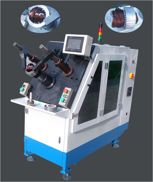 Winding And Wedge Inserting Machine With Servo System